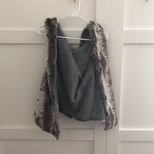 Dylan’s reversible faux fur vest